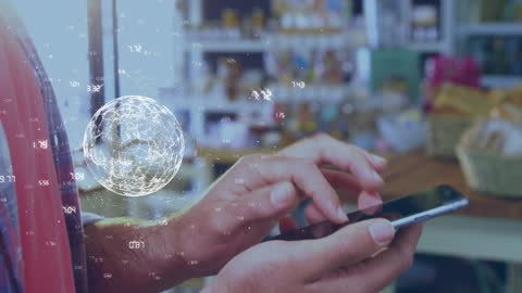 Digital Innovation with Smartphone and Data Sphere Overlay