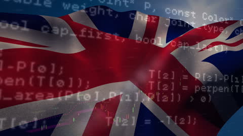 Digital Transformation in UK Economy Concept