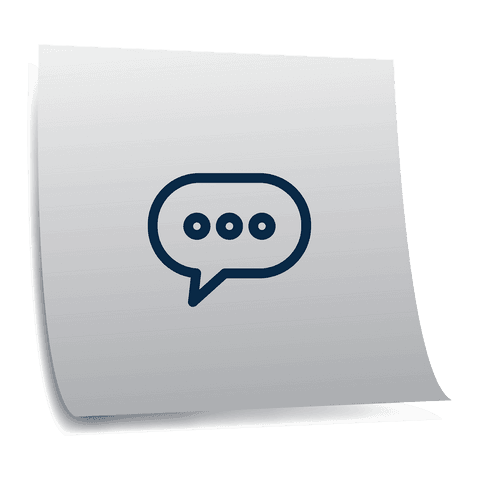 Digital Transparent Sheet with Speech Bubble Illustration Design - Download Free Stock Videos Pikwizard.com