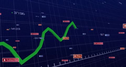 Dynamic Subscriber Trends in Modern Data Visualization Interface