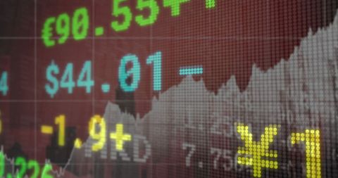 Cityscape Financial Data with Global Economic Indicators - Download Free Stock Images Pikwizard.com
