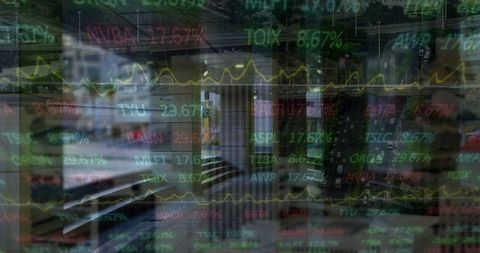 Financial Data with Graphs Reflecting Modern Economy Trends - Download Free Stock Images Pikwizard.com