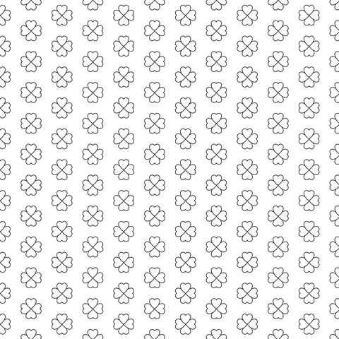 seamless black shamrock pattern on transparent background for st. patrick's day - Download Free Stock Videos Pikwizard.com