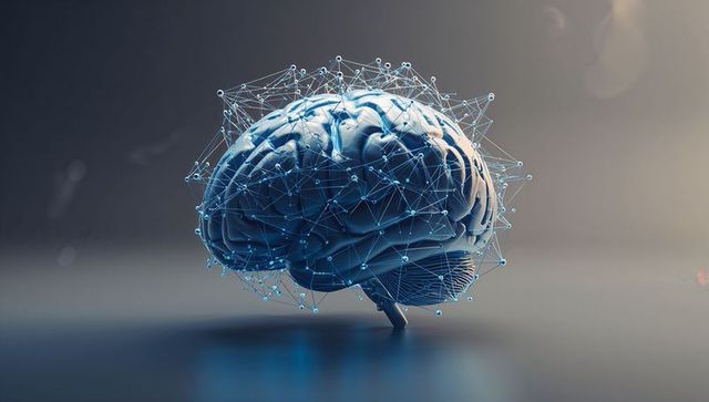 Futuristic Blue Brain Model with Dynamic Node Network