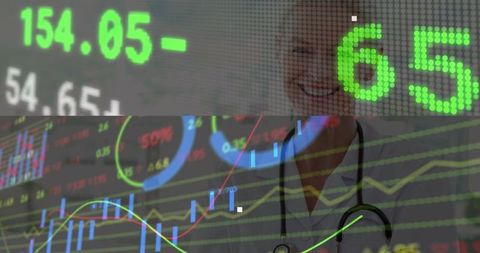 Doctor Overlays Stock Market Data Integrating Finance with Healthcare