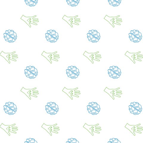 Playful Puzzle Pattern with Hands and Brain on Transparent Background - Download Free Stock Videos Pikwizard.com