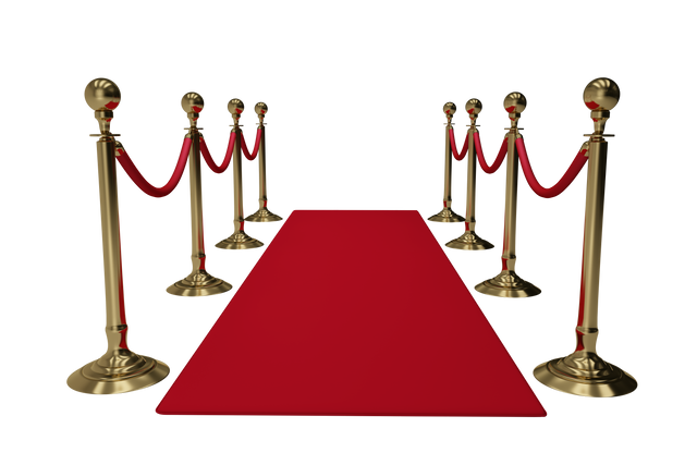 Luxury Red Carpet With Gold Poles On Transparent Background - Download Free Stock Videos Pikwizard.com