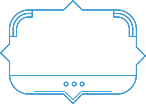 Blue Badge on Transparent Background for Text Overlay - Download Free Stock Videos Pikwizard.com