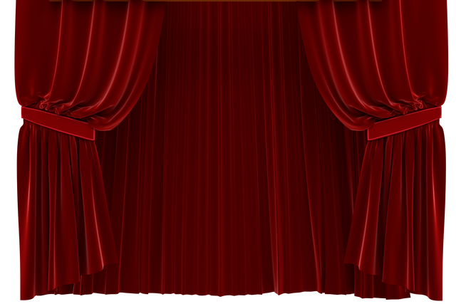 Red Velvet Theatre Curtains Transparent Concept - Download Free Stock Videos Pikwizard.com