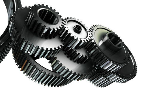 metallic transparent cogs interlocking gears engineering - Download Free Stock Videos Pikwizard.com
