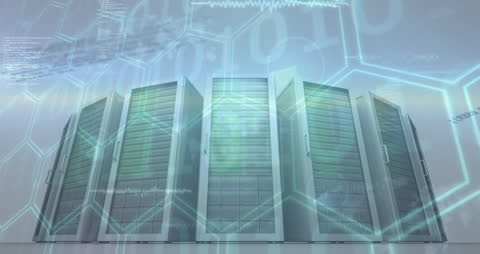 Digital Interface Data Processing on Server Network