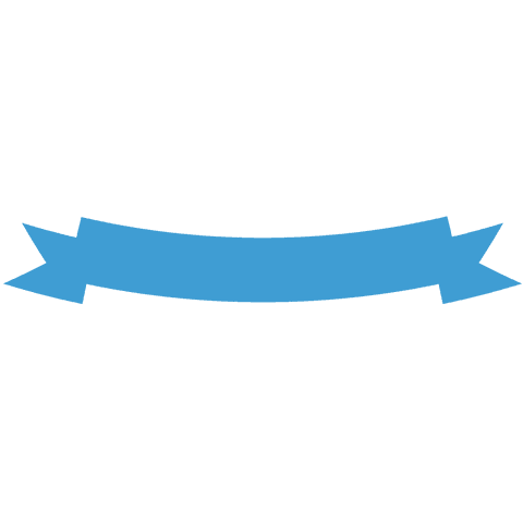Blue Ribbon Illustration on Transparent Background - Download Free Stock Videos Pikwizard.com