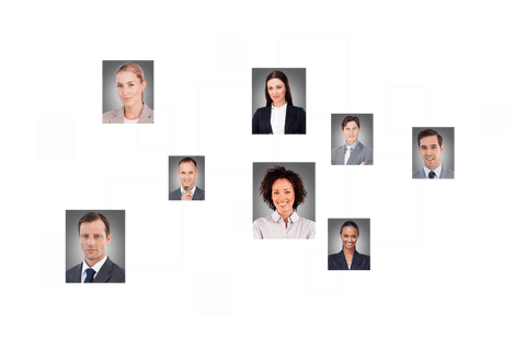 illustration of business network on transparent background - Download Free Stock Videos Pikwizard.com