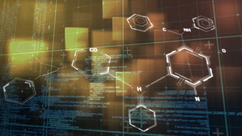 Animated Chemical Formulas on Digital Interface