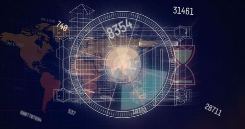 Innovative Digital Lock with Global Network Integration Elements - Download Free Stock Images Pikwizard.com