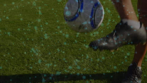 Dynamic Soccer and Digital Network Concept