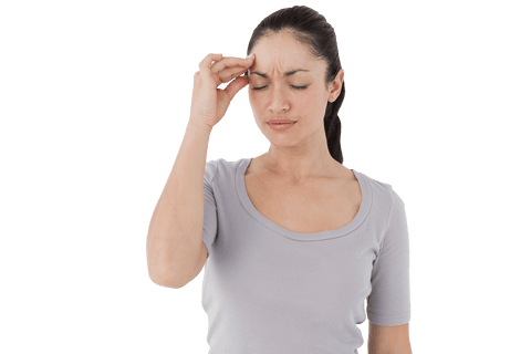Transparent Woman Stress Migraine Headache Relief - Download Free Stock Videos Pikwizard.com