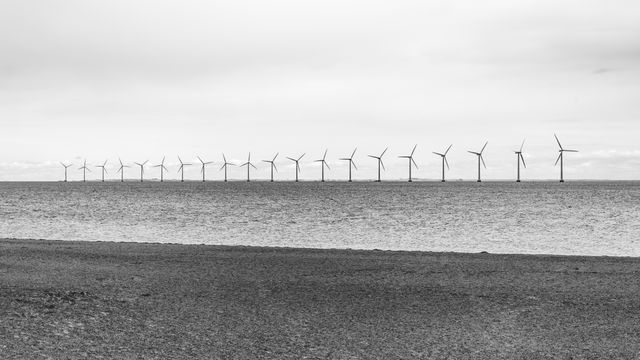 Offshore Wind Farm with Multiple Turbines in Ocean - Download Free Stock Images Pikwizard.com
