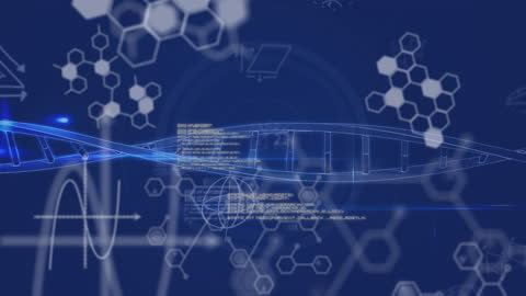 Digital Visualization of DNA and Scientific Data Processing