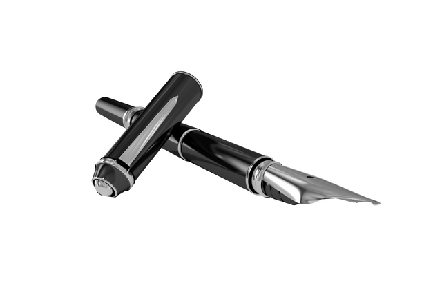 Elegant Black Fountain Pen on Transparent Background - Download Free Stock Videos Pikwizard.com