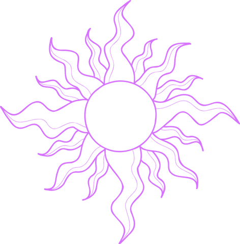 vibrant stylized sun with wavy rays on transparent background - Download Free Stock Videos Pikwizard.com