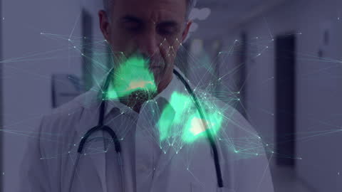 Innovative Doctor Using Digital Interface Technology in Medical Environment