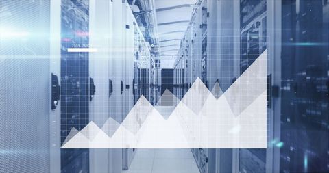 Data Analysis over Computer Servers in Modern Data Center - Download Free Stock Images Pikwizard.com