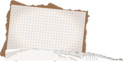 Transparent Torn Paper Collage with Kraft and Grid Sheets - Download Free Stock Videos Pikwizard.com