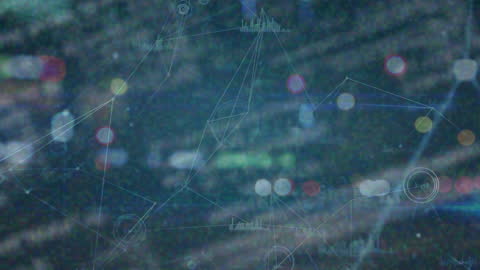 Digital Network Visualization with Data Overlay