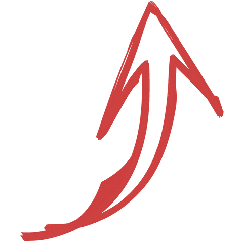 Red Upward Arrow on Transparent Background Illustration - Download Free Stock Videos Pikwizard.com