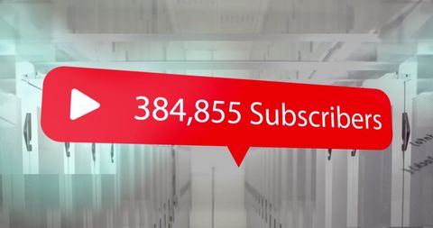 Social Media Growth Tracker in Data Center - Download Free Stock Images Pikwizard.com
