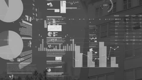 Digital Business Analytics with Floating Data Visualizations