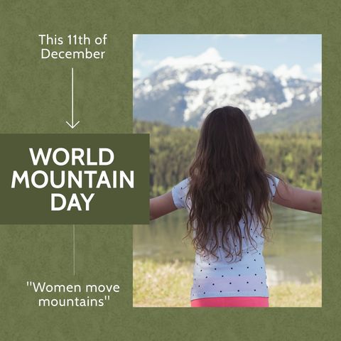 world mountain day celebration with awe-inspiring scenery - Download Free Stock Templates Pikwizard.com
