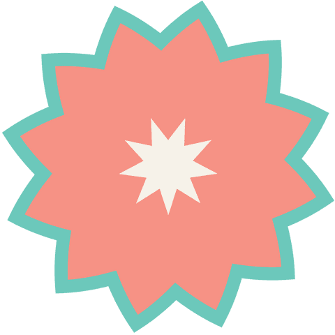 Pink and Blue Abstract Flower on Transparent Background for Creative Designs - Download Free Stock Videos Pikwizard.com