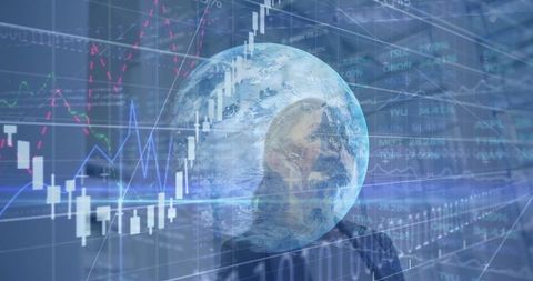 Global Business Interface with a Positive Visionary Leader - Download Free Stock Images Pikwizard.com