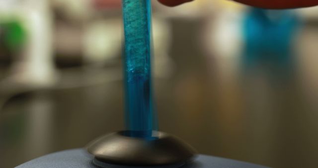 Scientist Mixing Chemicals in Laboratory with Vortex Mixer - Download Free Stock Images Pikwizard.com