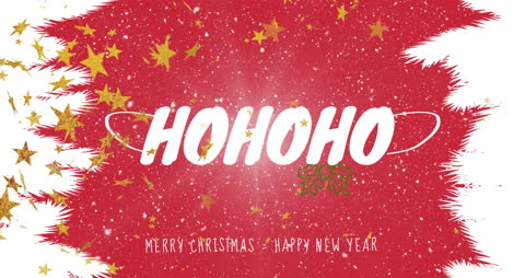 Festive Christmas Greetings with Snowfall Effect