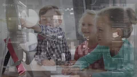 Children Engaging with Interactive Digital Technology