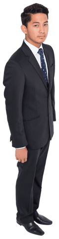 Transparent Unsmiling Businessman in Formal Suit Facing Camera - Download Free Stock Videos Pikwizard.com