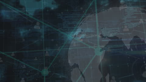 Digital Global Network with Data Processing Interfaces