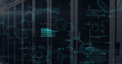 Data Analytics and Chemistry Interface in Server Room Environment - Download Free Stock Images Pikwizard.com