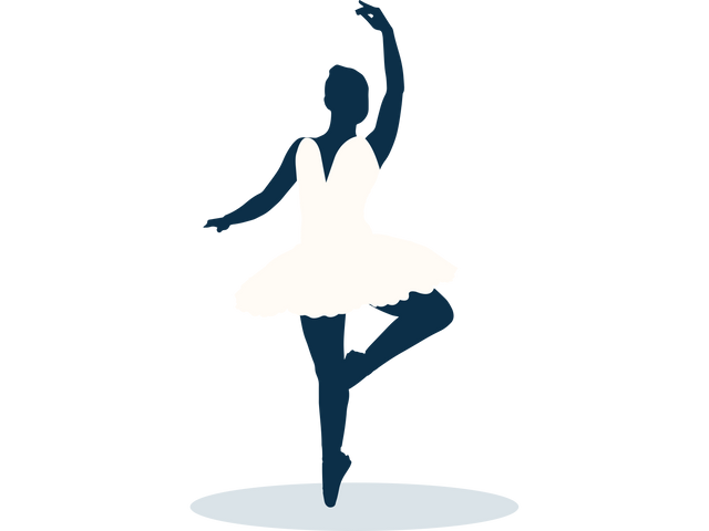 Elegant Ballet Dancer Silhouette on Transparent Background - Download Free Stock Videos Pikwizard.com