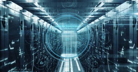 Futuristic Data Protection and Cybersecurity Concept Design - Download Free Stock Images Pikwizard.com