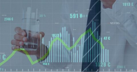 Businessman with Alternative Medicines Analyzing Market Trends - Download Free Stock Images Pikwizard.com