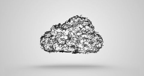 Digital Cloud Computing Concept Illustration - Download Free Stock Images Pikwizard.com