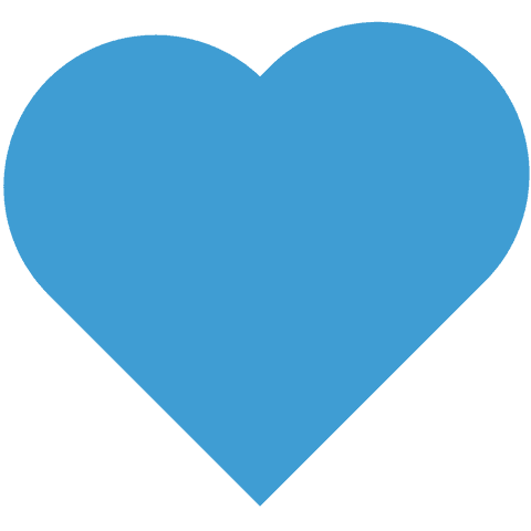 Blue Heart on Transparent Background for Love Concept - Download Free Stock Videos Pikwizard.com