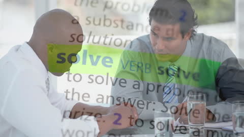 Collaborative Problem Solving in Modern Business Meeting