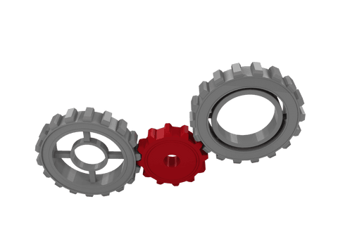 interlinked cogs on transparent background illustrating teamwork - Download Free Stock Videos Pikwizard.com