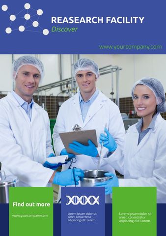 innovative research team working in modern laboratory - Download Free Stock Templates Pikwizard.com
