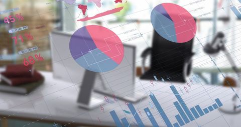 Business Statistics and Financial Strategy Concept - Download Free Stock Images Pikwizard.com
